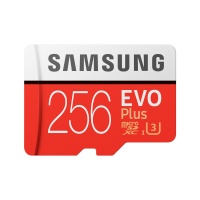 Samsung EVO Plus microSDXC 256GB Class 10 UHS-I, SD adapter